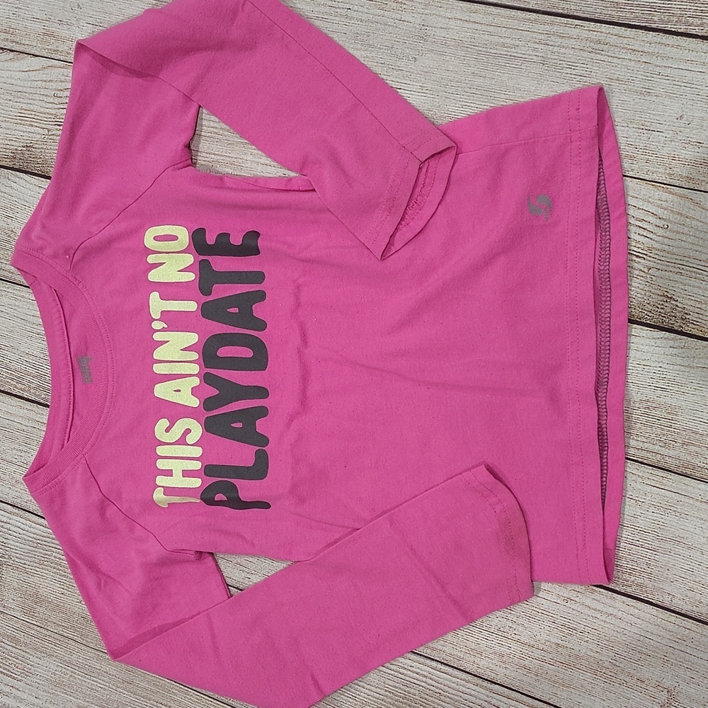 Playdate Pink Long Sleeve Shirt